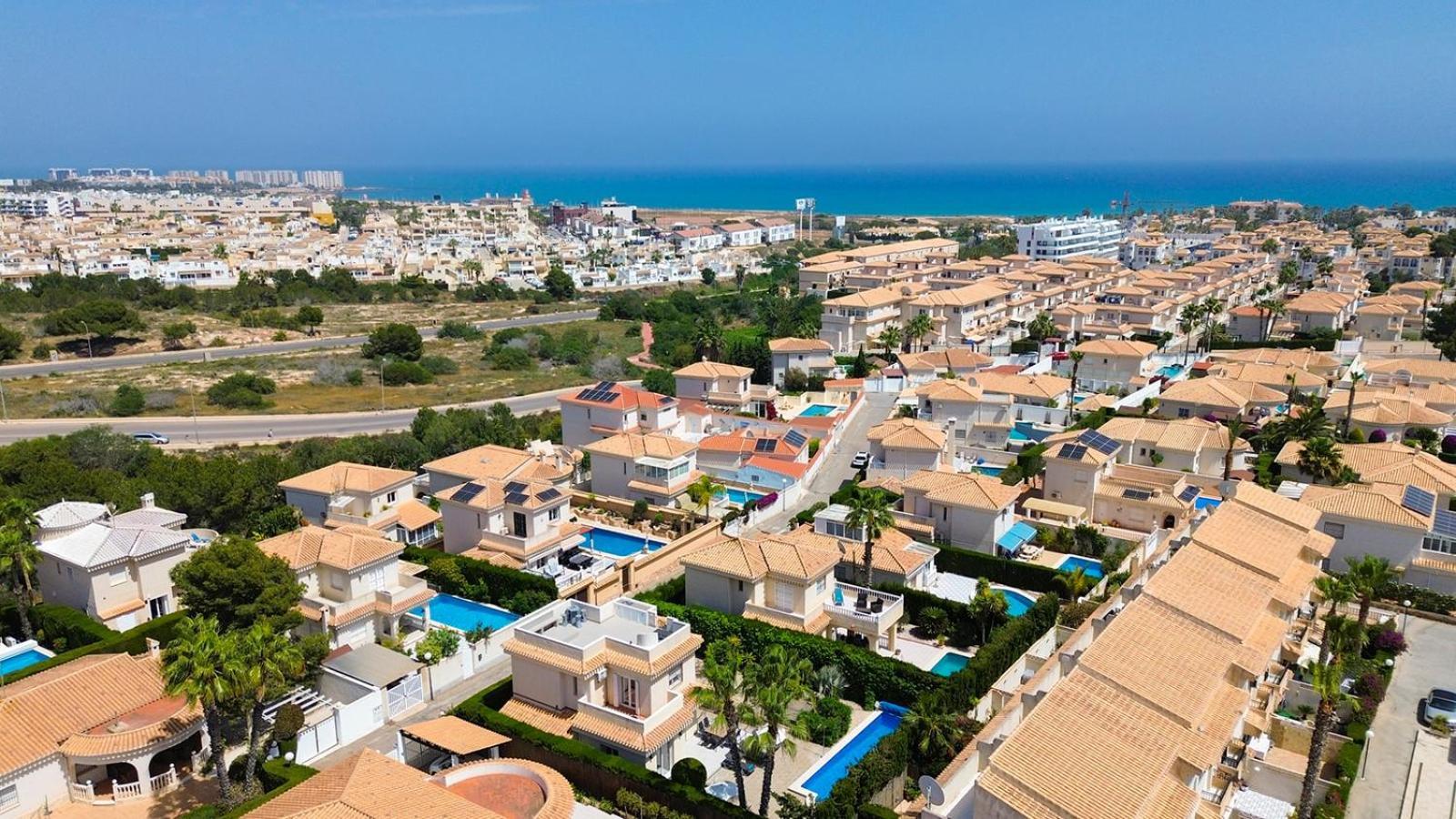 17 Vistamar Playa Flamenca Villa Bagian luar foto