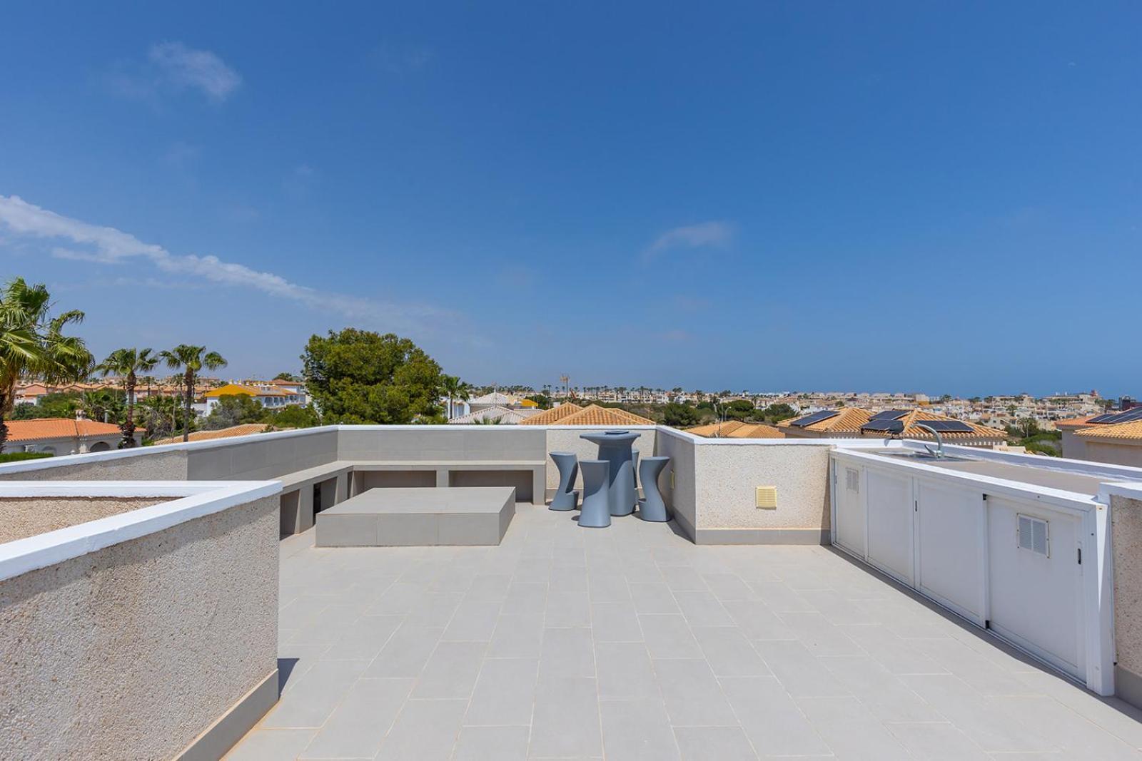 17 Vistamar Playa Flamenca Villa Bagian luar foto