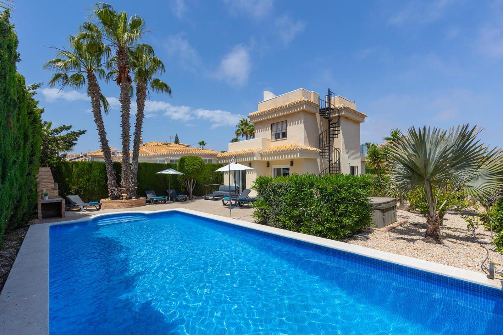 17 Vistamar Playa Flamenca Villa Bagian luar foto
